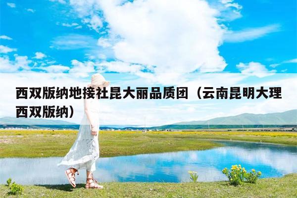 西双版纳地接社昆大丽品质团（云南昆明大理西双版纳）