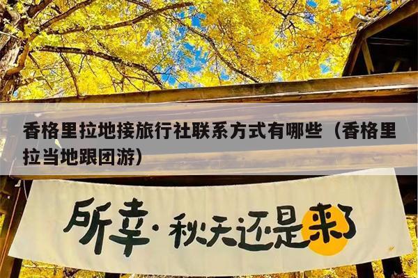 香格里拉地接旅行社联系方式有哪些（香格里拉当地跟团游）
