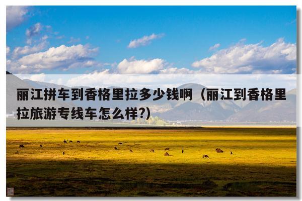 丽江拼车到香格里拉多少钱啊（丽江到香格里拉旅游专线车怎么样?）