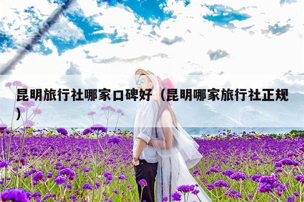 昆明旅行社哪家口碑好（昆明哪家旅行社正规）
