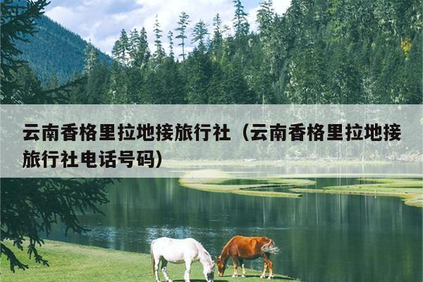 云南香格里拉地接旅行社（云南香格里拉地接旅行社电话号码）