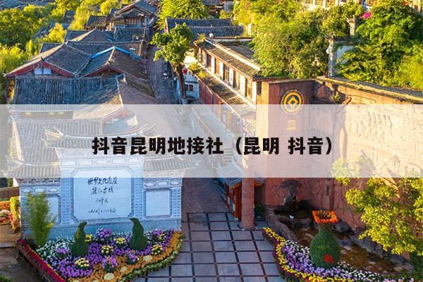 抖音昆明地接社（昆明 抖音）