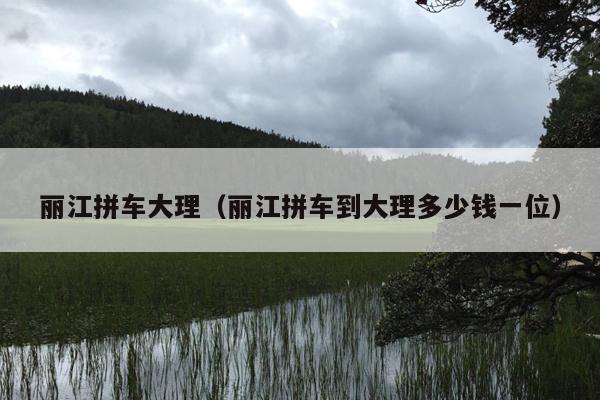 丽江拼车大理（丽江拼车到大理多少钱一位）