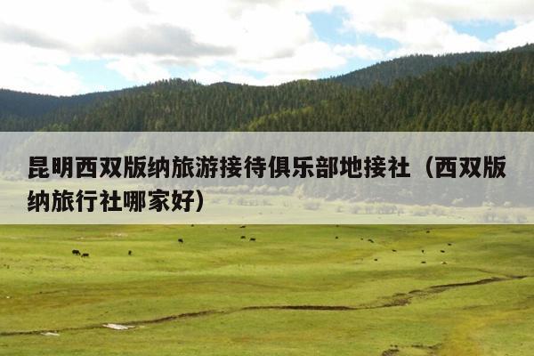昆明西双版纳旅游接待俱乐部地接社（西双版纳旅行社哪家好）