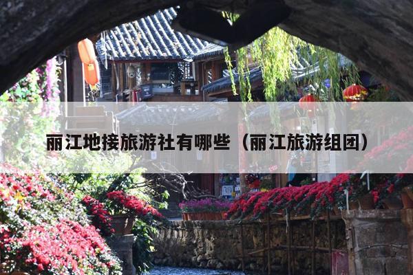 丽江地接旅游社有哪些（丽江旅游组团）
