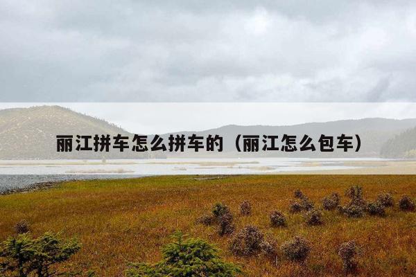 丽江拼车怎么拼车的（丽江怎么包车）