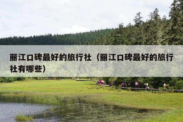 丽江口碑最好的旅行社（丽江口碑最好的旅行社有哪些）