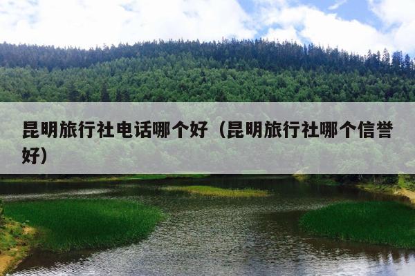 昆明旅行社电话哪个好（昆明旅行社哪个信誉好）