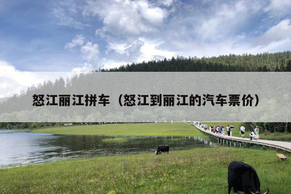 怒江丽江拼车（怒江到丽江的汽车票价）