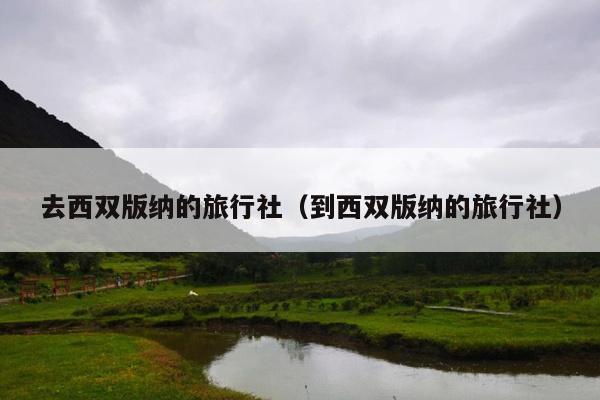 去西双版纳的旅行社（到西双版纳的旅行社）