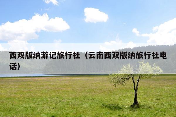 西双版纳游记旅行社（云南西双版纳旅行社电话）
