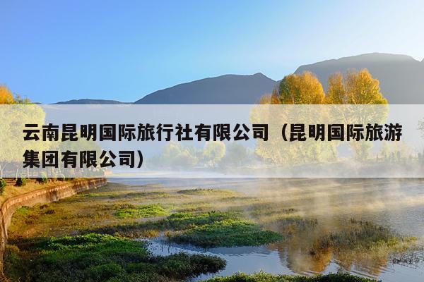 云南昆明国际旅行社有限公司（昆明国际旅游集团有限公司）