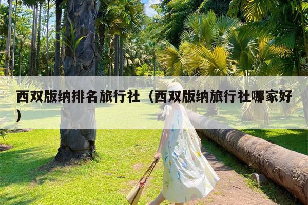 西双版纳排名旅行社（西双版纳旅行社哪家好）
