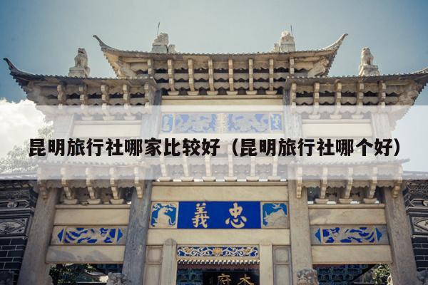 昆明旅行社哪家比较好（昆明旅行社哪个好）