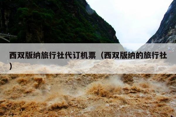 西双版纳旅行社代订机票（西双版纳的旅行社）