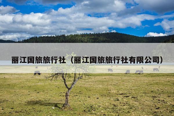 丽江国旅旅行社（丽江国旅旅行社有限公司）