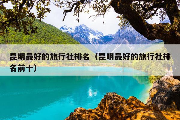 昆明最好的旅行社排名（昆明最好的旅行社排名前十）