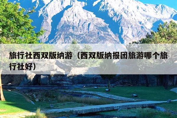 旅行社西双版纳游（西双版纳报团旅游哪个旅行社好）