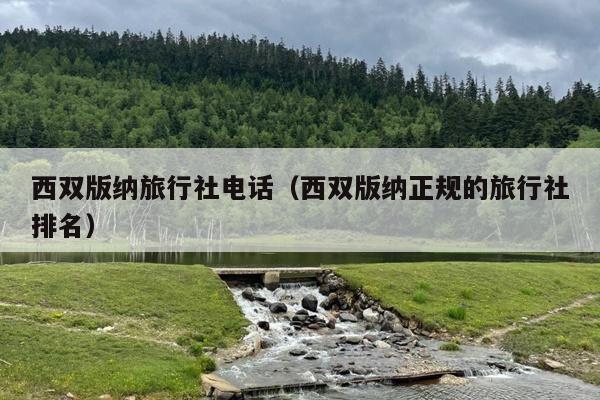 西双版纳旅行社电话（西双版纳正规的旅行社排名）