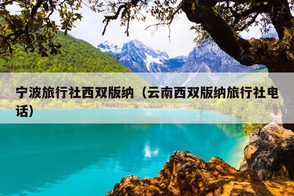 宁波旅行社西双版纳（云南西双版纳旅行社电话）