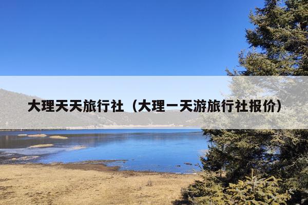 大理天天旅行社（大理一天游旅行社报价）