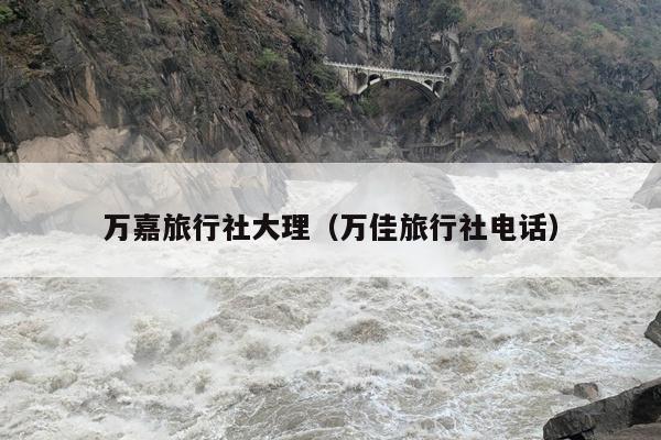 万嘉旅行社大理（万佳旅行社电话）