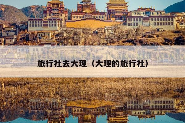 旅行社去大理（大理的旅行社）